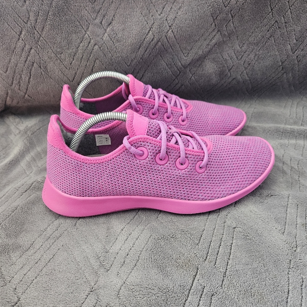 Men's Lightweight Knit Athletic Sneakers - Pink